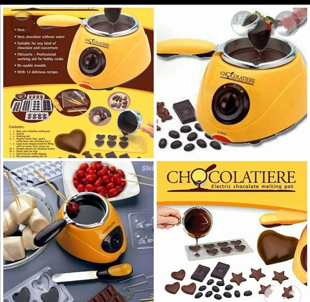 Olla Para Derretir Chocolate Chocolatera Eléctrica Repostería GENERICO